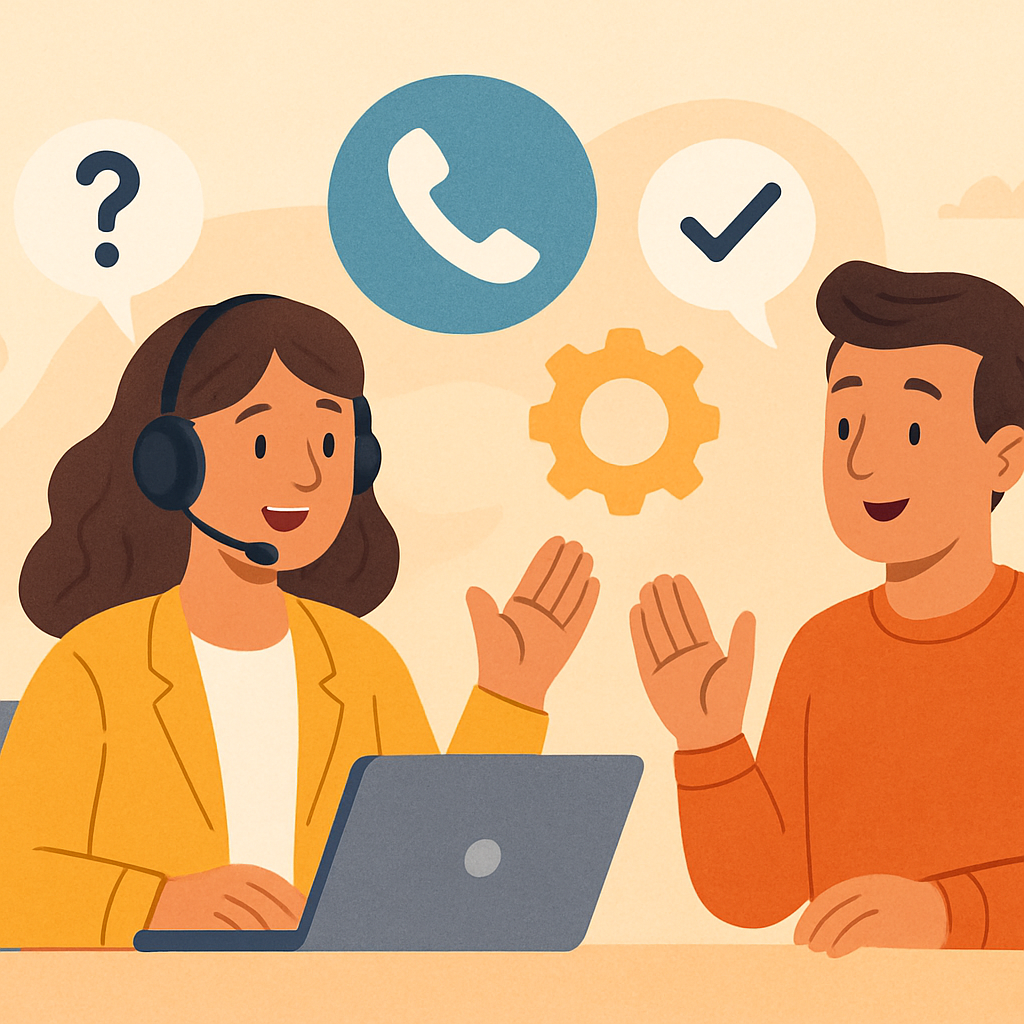 Contact us illustration