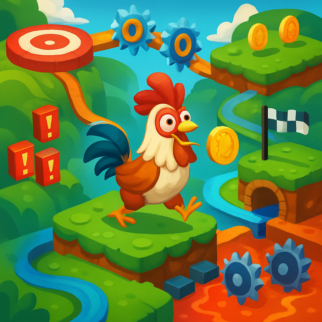 Exciting game levels